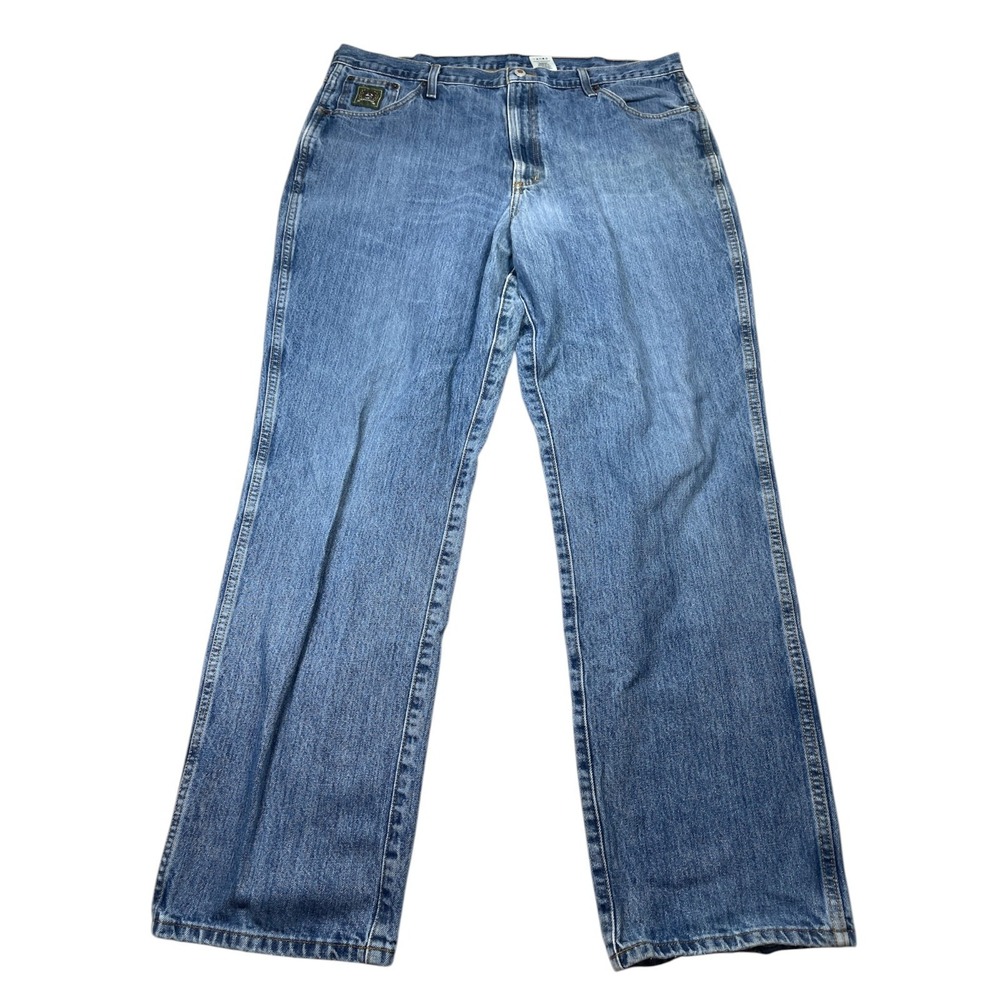 Cinch Green Label Jeans Mens 40x34 Blue Denim Western High Rise Straight Leg